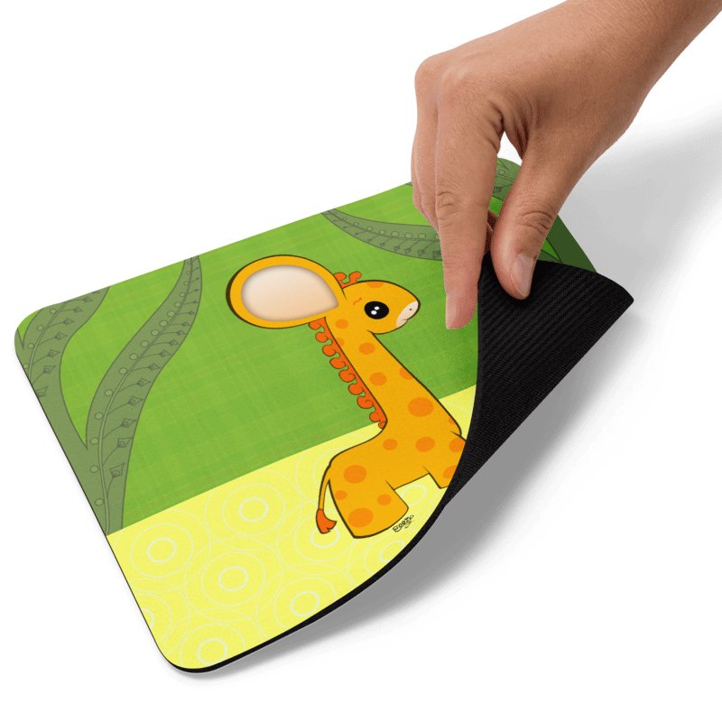 Baby Giraffe | Mousepad | African Savanna Collection