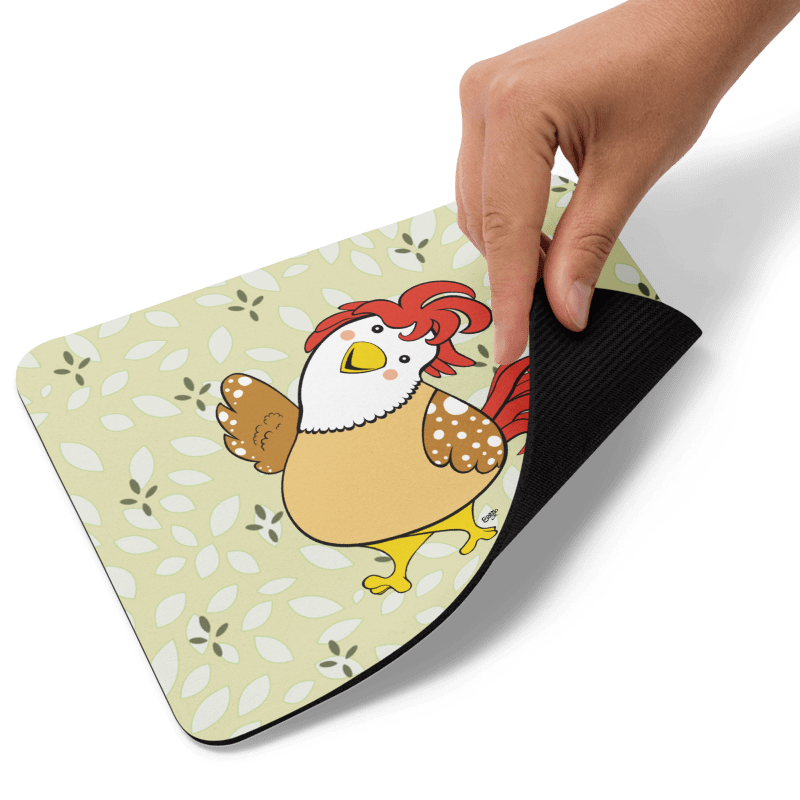 Friendly Chicken | Mousepad | Farm and Country Collection