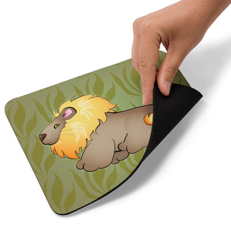 Mr. Lion Wasn't Expecting You | Mousepad | African Savanna Collection