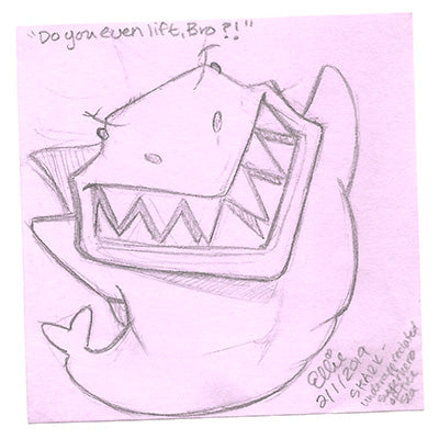 Sketch of a Buff Shark