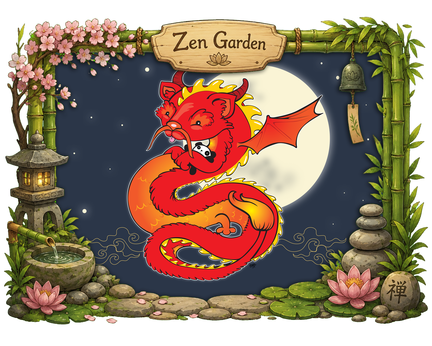 Liu Liu's Bedtime Chinese Dragon