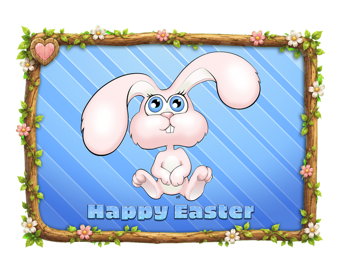 Pink Easter Bunny