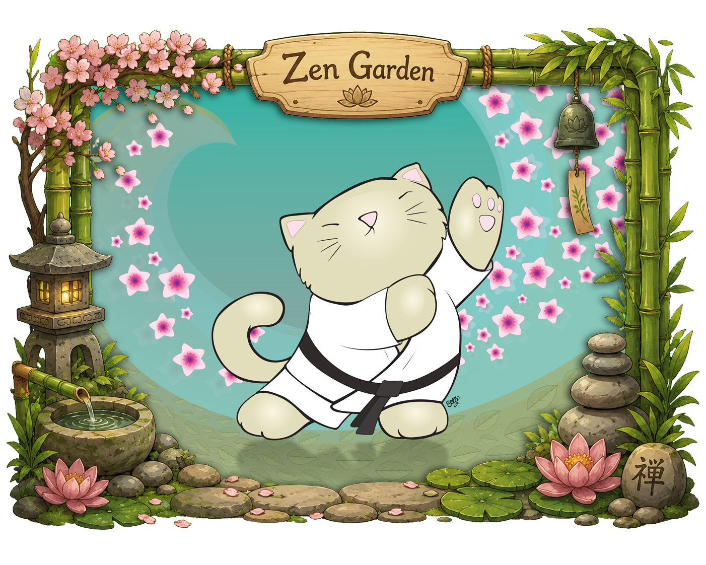 Tai Chi Kitty