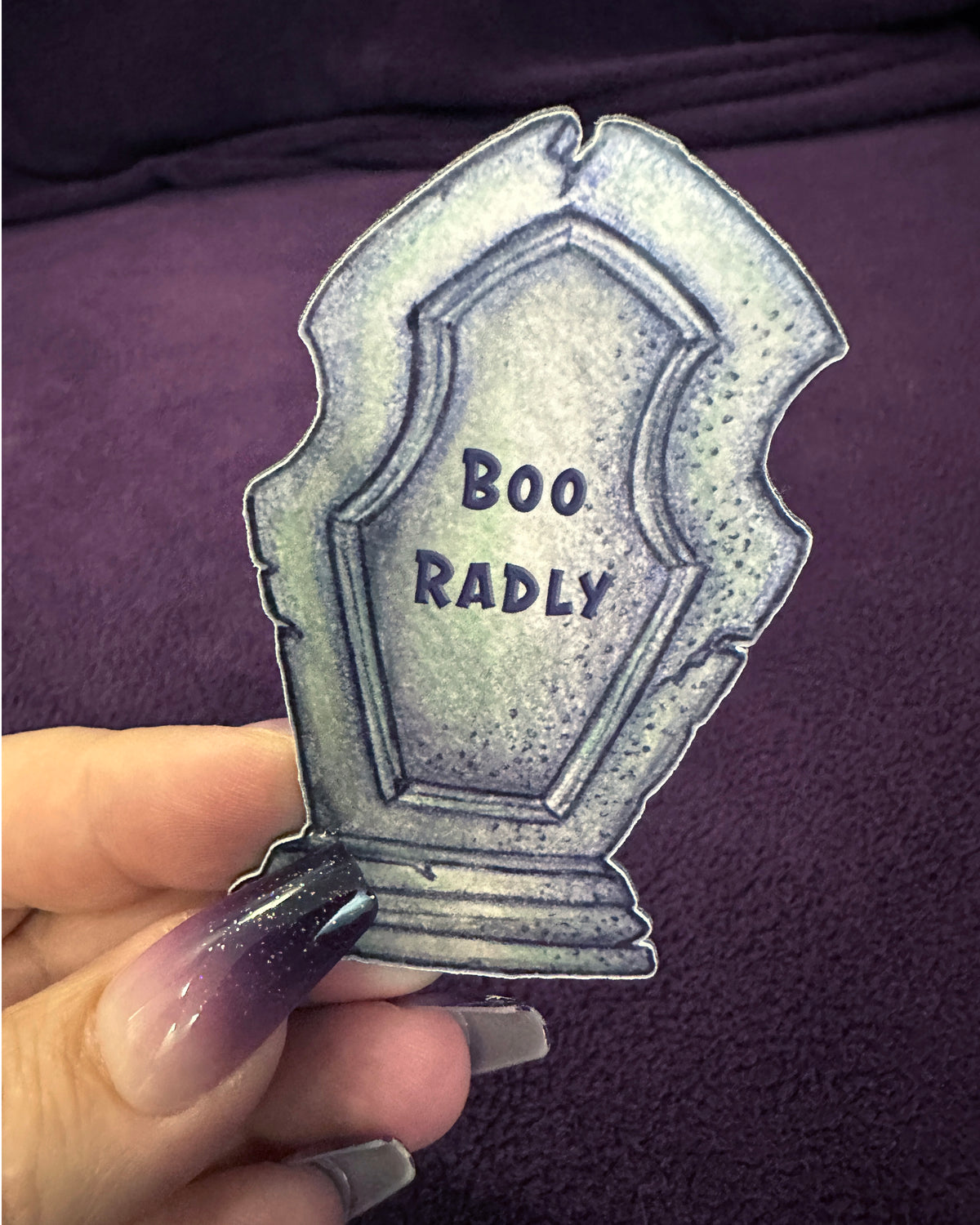 MAGNET: Tombstone for Boo Radley