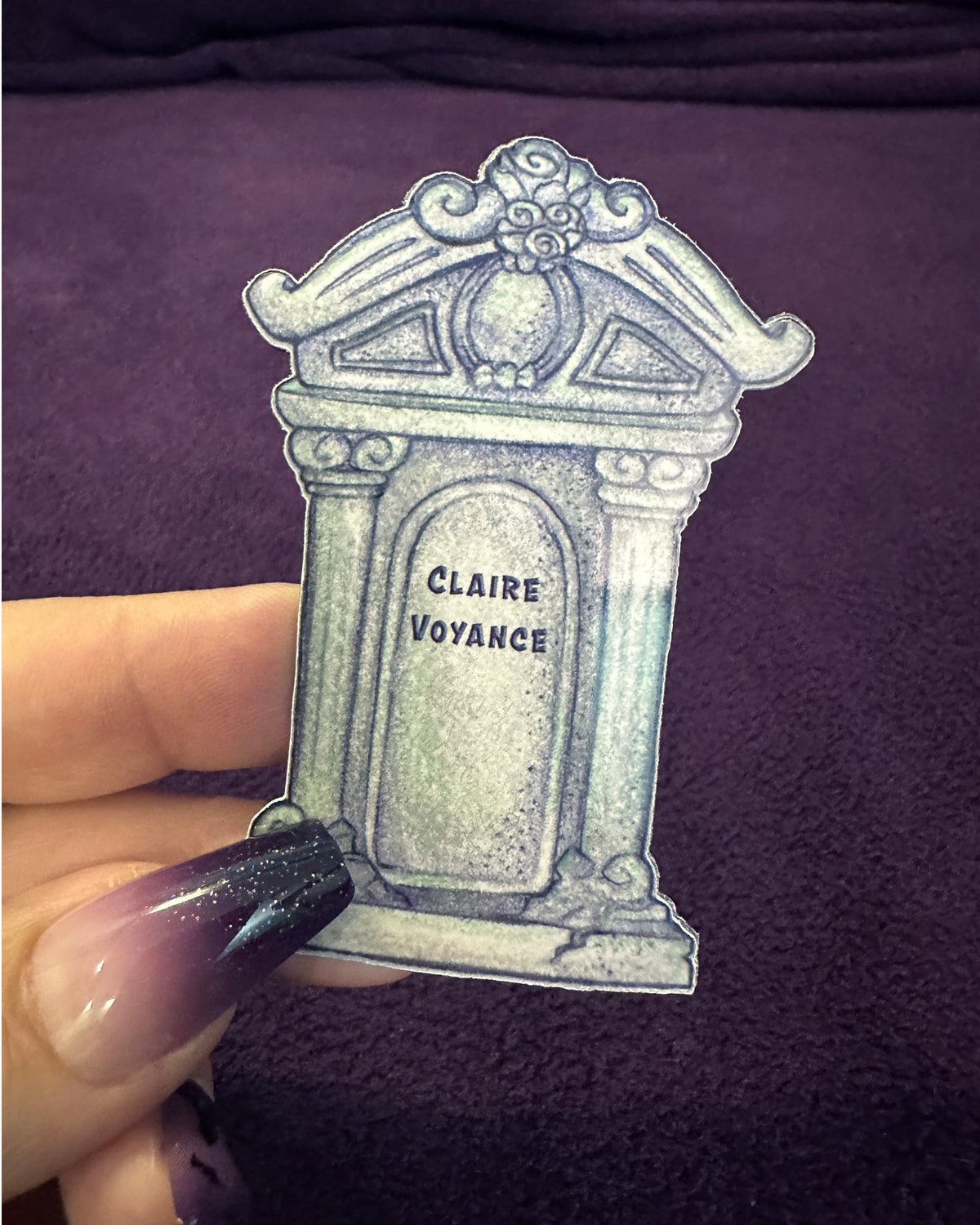 MAGNET: Tombstone for Claire Voyance