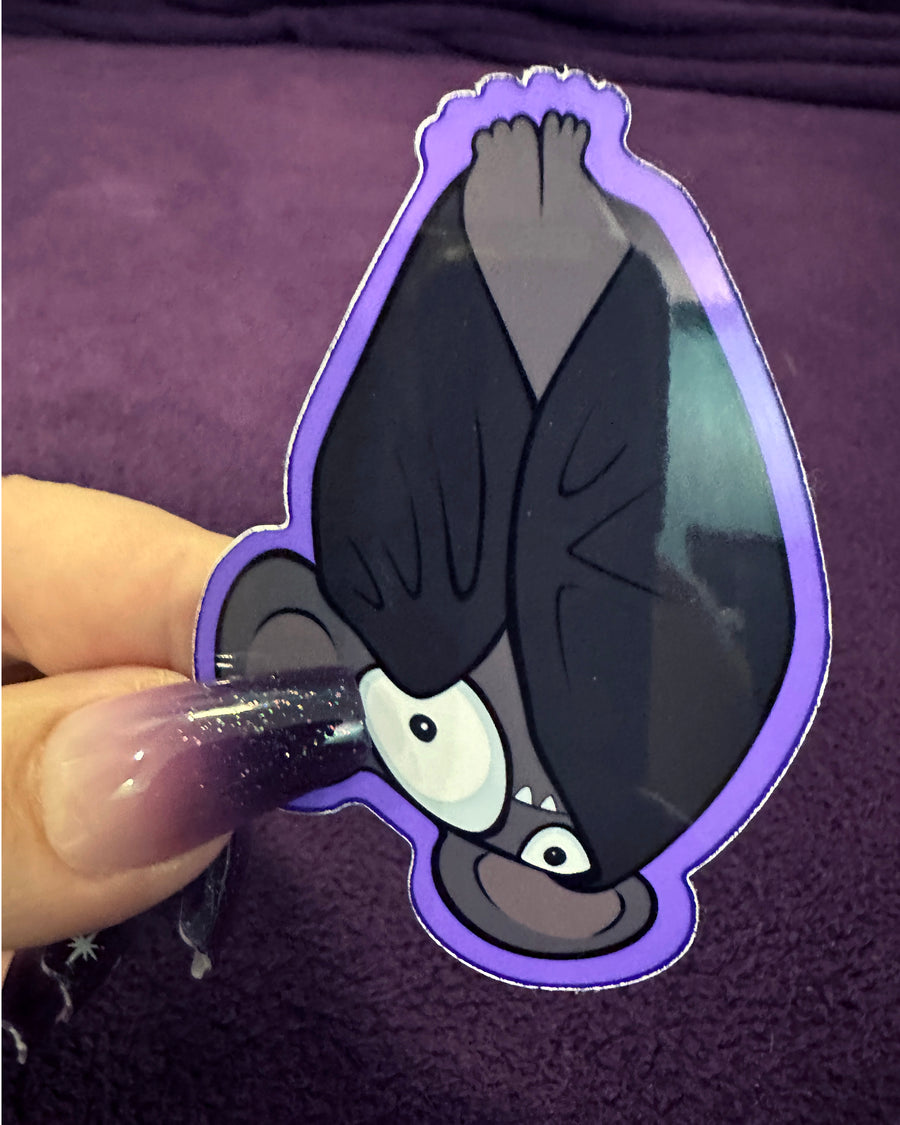 MAGNET: Bat with Curled Wings