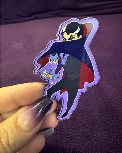 MAGNET: Vampire Peering Over Cape
