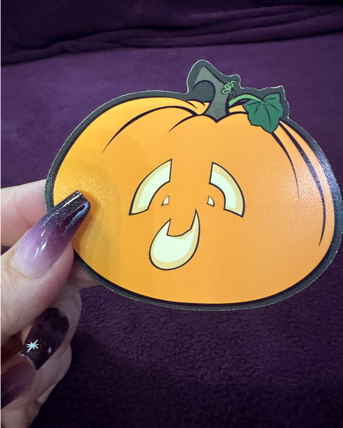MAGNET: Pumpkin - Scaredy Cat Simon