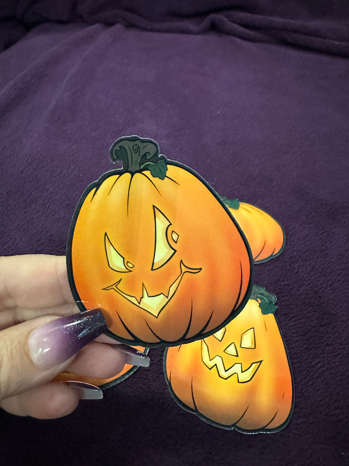 STICKER PACK: Perilous Pumpkin Pack, Set 1 with Insidious Foe Frank | 4-Pack