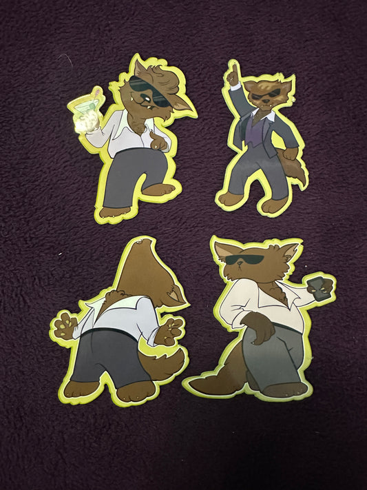 STICKER PACK: Howl-O-Ween Party 4-Pack