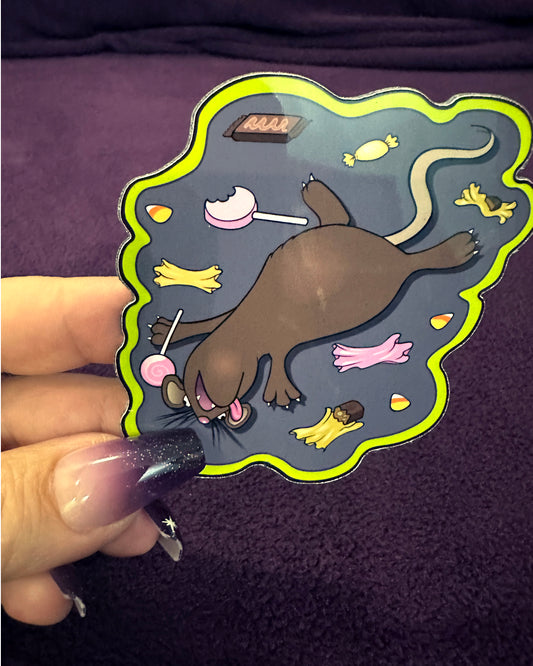 MAGNET: Rat Ate Too Much Candy