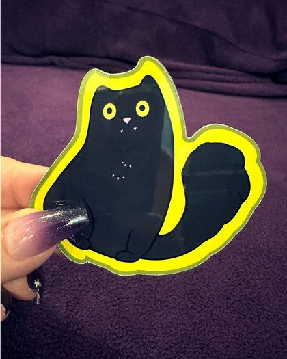 MAGNET: Black Cat Wants Treats