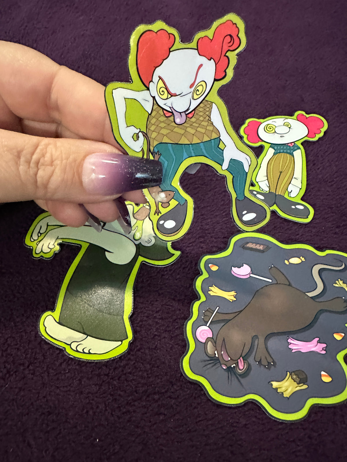 STICKER PACK: Abandoned Carnival | 4-Pack