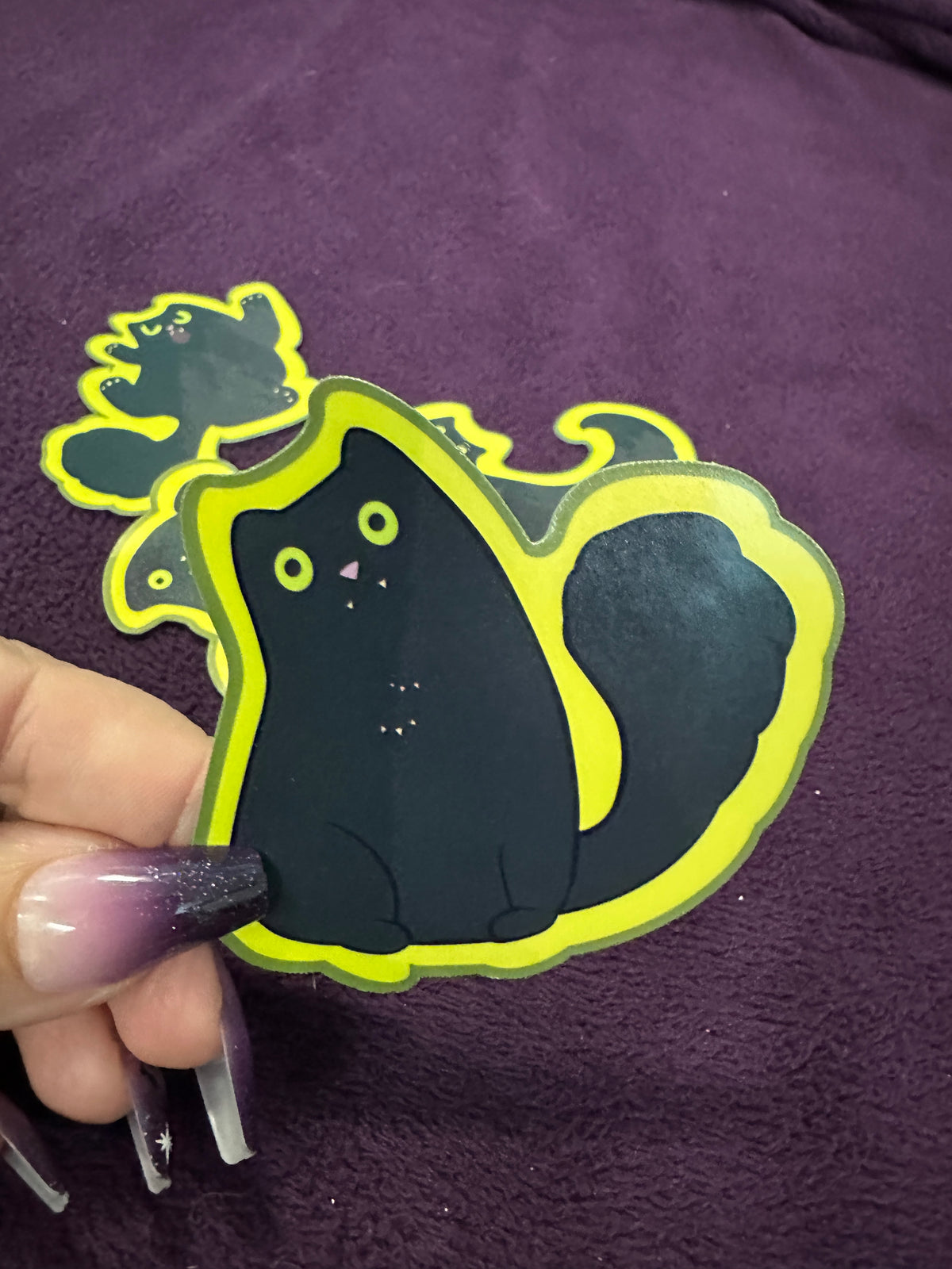 STICKER PACK: Witches Potion Shop, Black Cats | 4-Pack