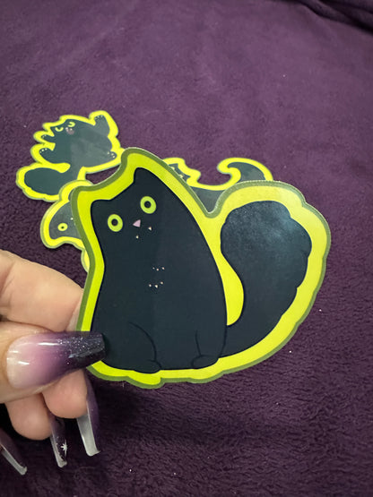 STICKER PACK: Witches Potion Shop, Black Cats | 4-Pack