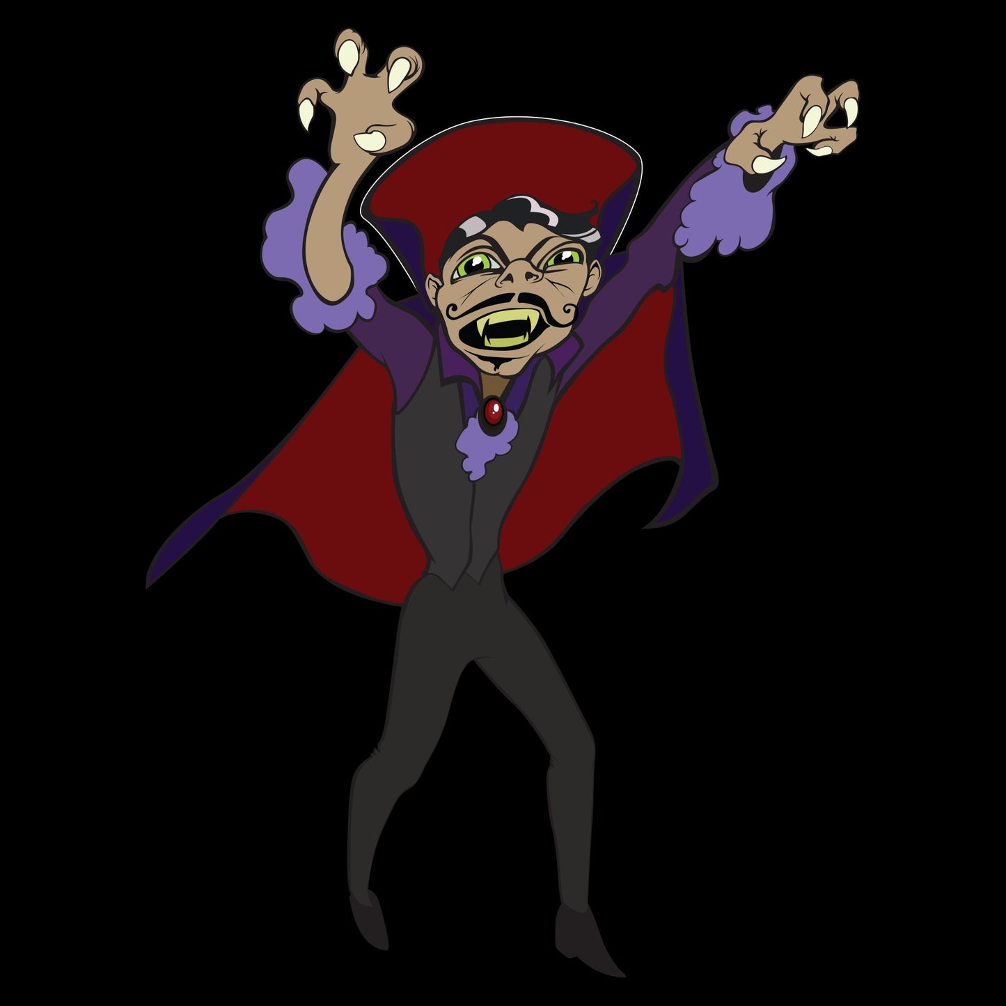 VAMPIRE Vampire Attack Clip Art Printable Digital Instant Download Halloween Decorations Invites Party Favors Prizes Gifts for Trick-or-Treaters
