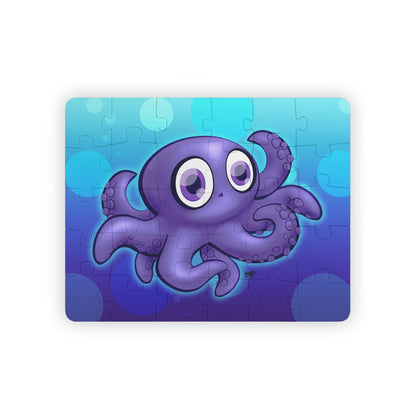 Baby Octopus Cartoon Kids Puzzle (30 Piece) - Fun Learning Activity Gift for Kids