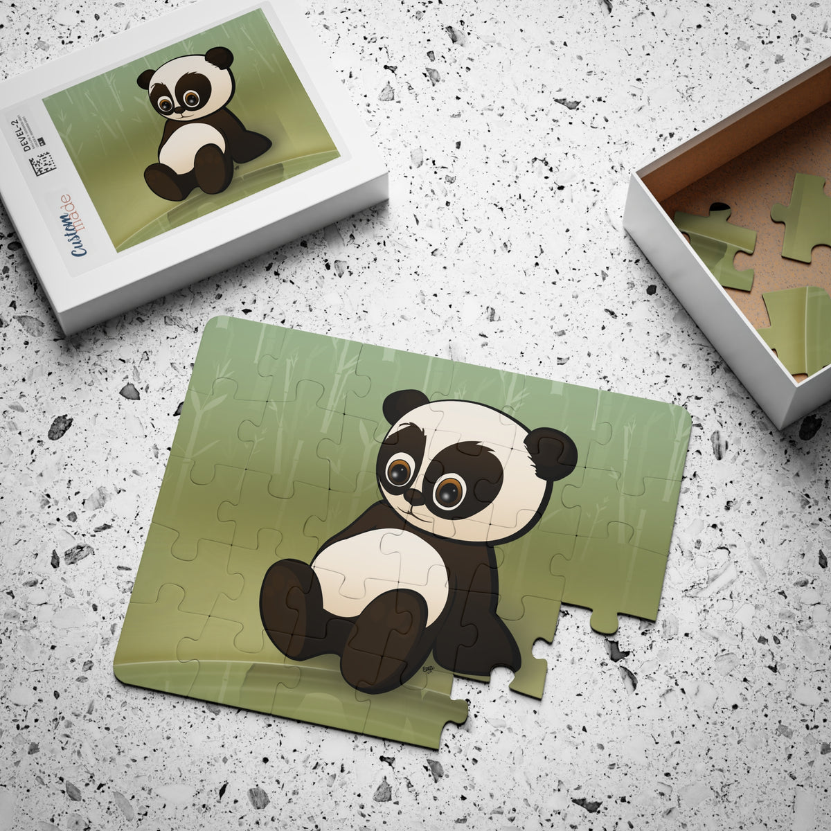 BABY PANDA Cartoon Kids Puzzle (30 Piece) - Fun Learning Activity Gift for Kids