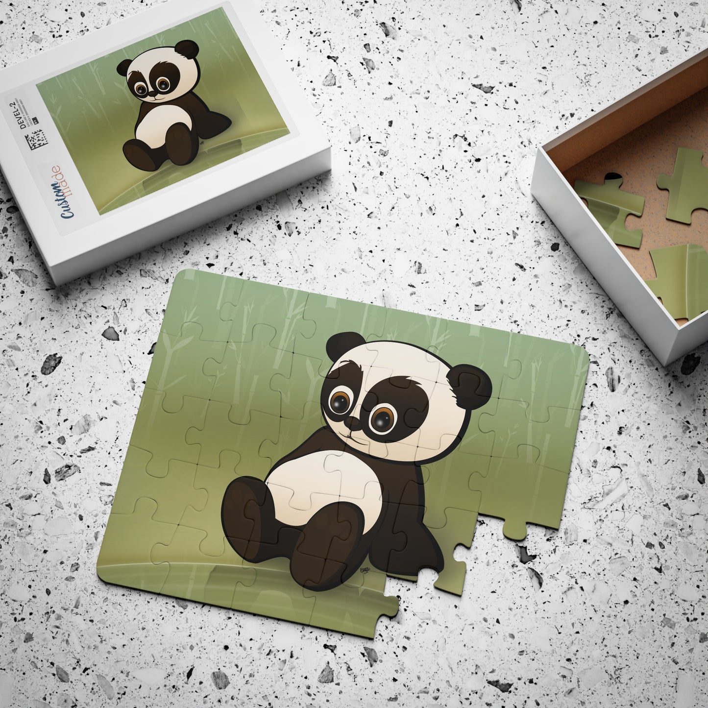 BABY PANDA Cartoon Kids Puzzle (30 Piece) - Fun Learning Activity Gift for Kids