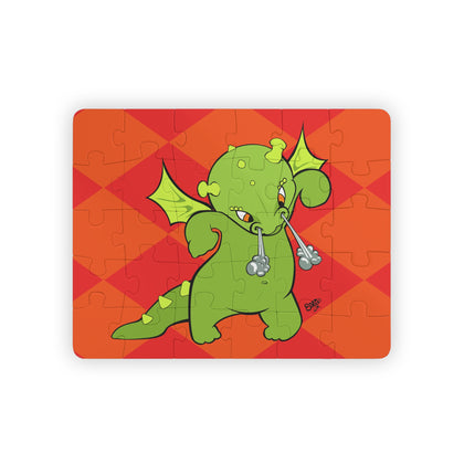 BABY DRAGON Cartoon Kids Puzzle (30 Piece) - Fun Learning Activity Gift for Kids