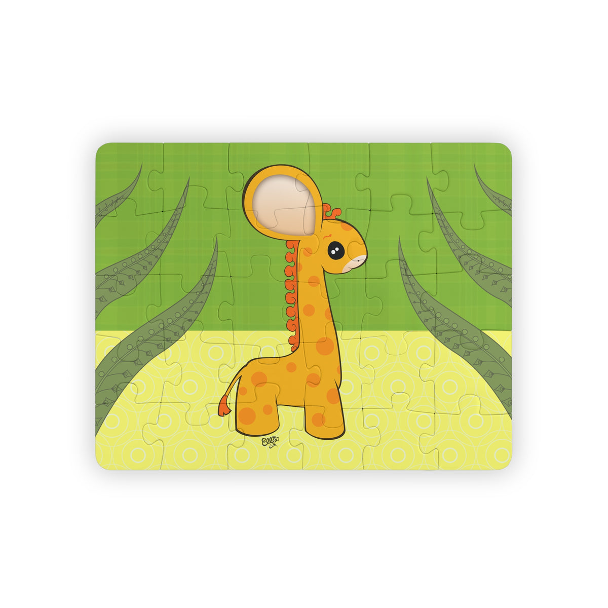 BABY GIRAFFE Cartoon Kids Puzzle (30 Piece) - Fun Learning Activity Gift for Kids