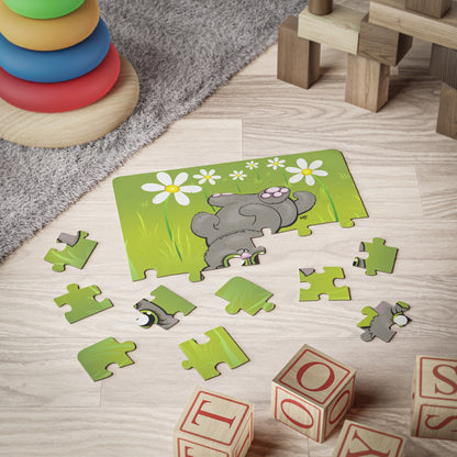 CUDDLY KITTEN Cartoon Kids Puzzle (30 Piece) - Fun Learning Activity Gift for Kids