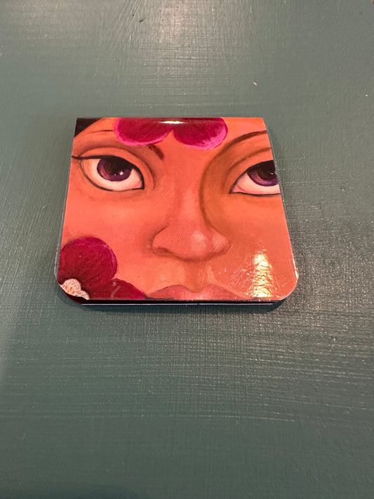MAGNETIC BOOKMARK: 'Flower Fall' Fine Art Painting