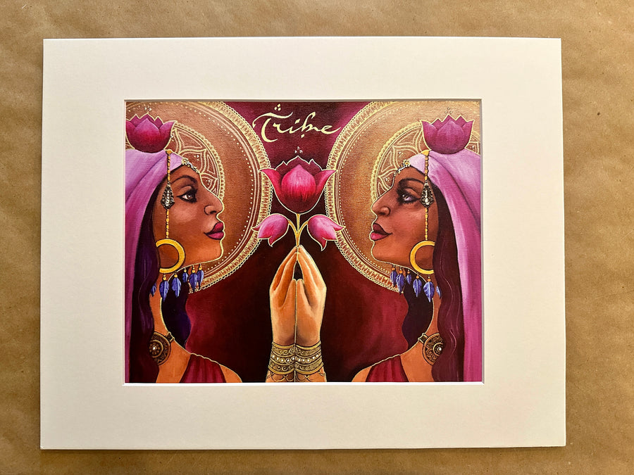 FINE ART PRINT: ‘Tribe’ Fine Art Print in White Matte (Available Sizes: 8x10, 11x14, 16x20)
