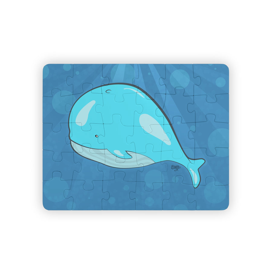Whale Cartoon Kids Puzzle (30 Piece) - Fun Learning Activity Gift for Kids