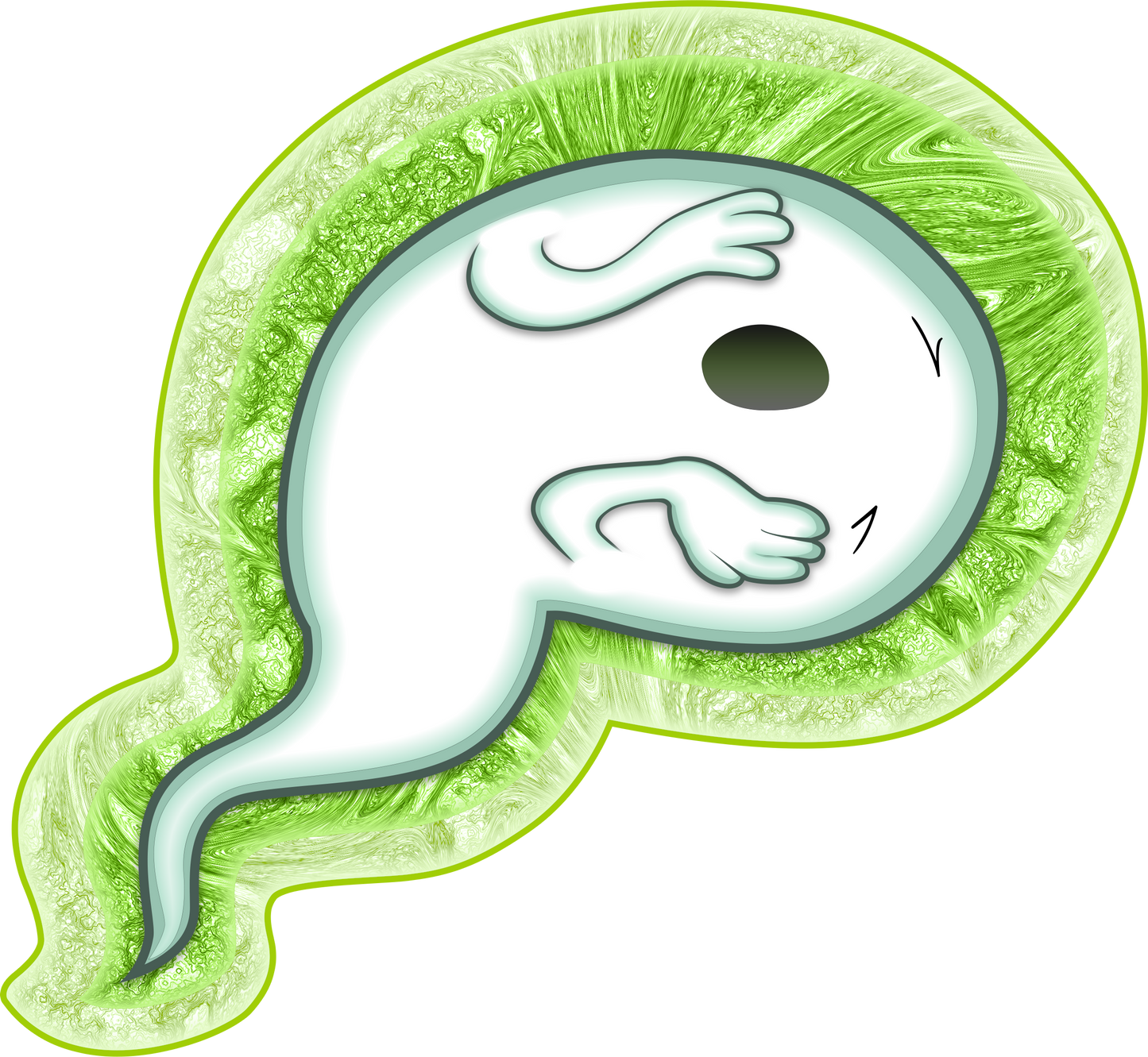 STICKER: Ghost 3