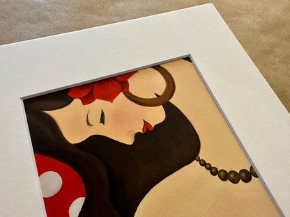 FINE ART PRINT: ‘Latin Madonna’ Fine Art Print in White Matte (Available Sizes: 8x10, 11x14, 16x20)