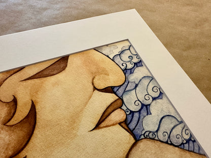 FINE ART PRINT: ‘Odysseus’ Fine Art Print in White Matte (Available Sizes: 8x10, 11x14, 16x20)