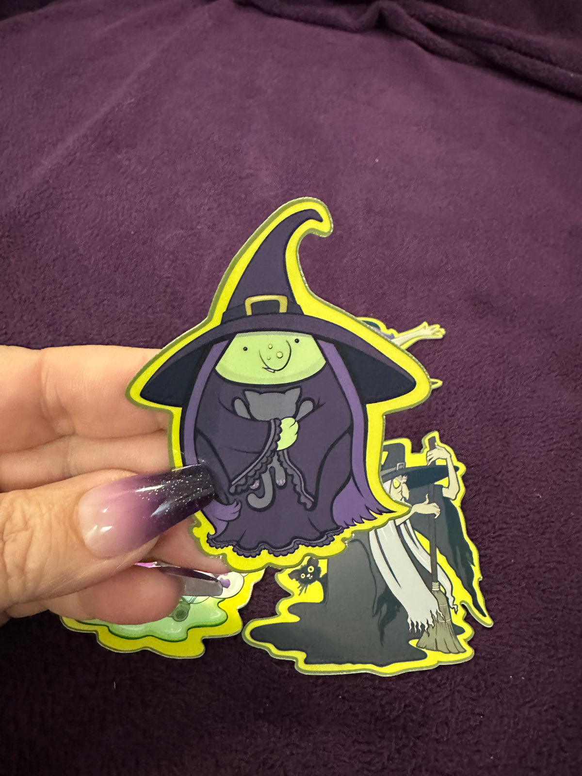 STICKER PACK: Witches Potion Shop, Witches and Cauldron | 4-Pack