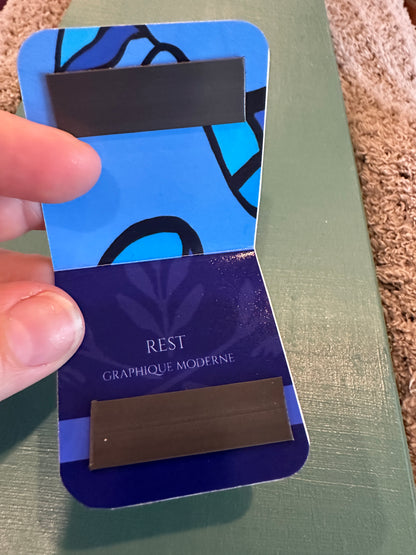 MAGNETIC BOOKMARK: 'Rest' Fine Art Painting
