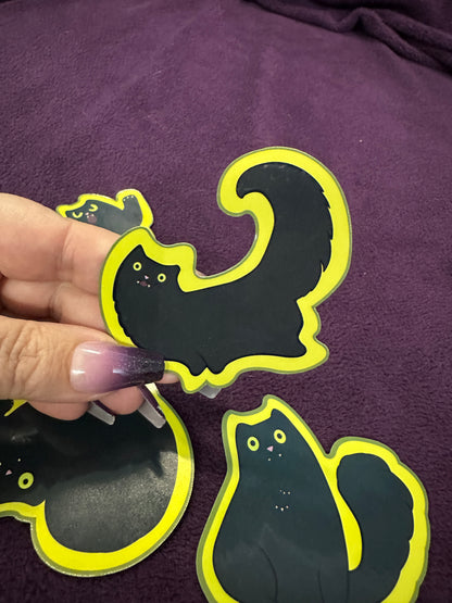 STICKER PACK: Witches Potion Shop, Black Cats | 4-Pack