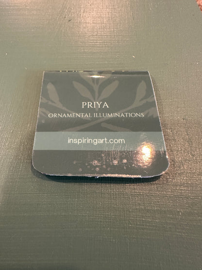 MAGNETIC BOOKMARK: 'Priya' Fine Art Painting