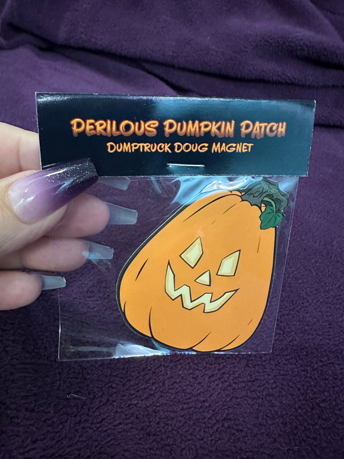 MAGNET: Pumpkin - Dumptruck Doug