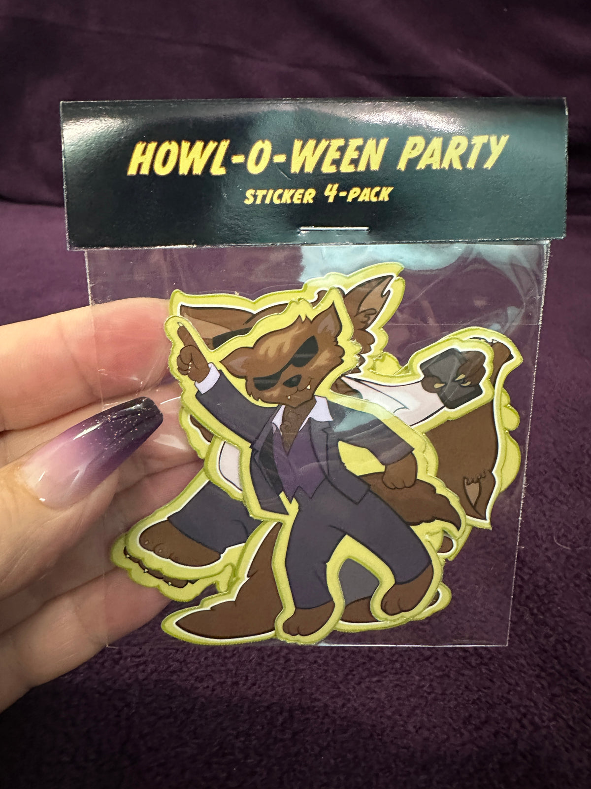 STICKER PACK: Howl-O-Ween Party 4-Pack