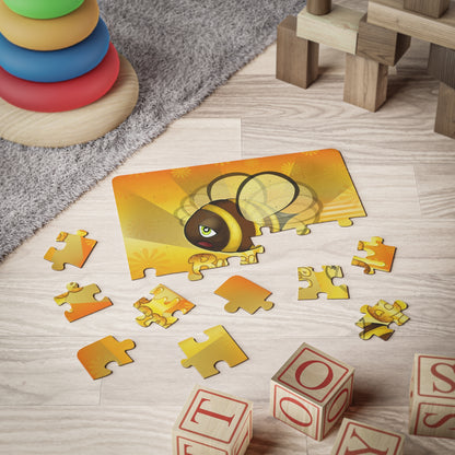 Busy Bee Cartoon Kids Puzzle (30 Piece) - Fun Learning Activity Gift for Kids