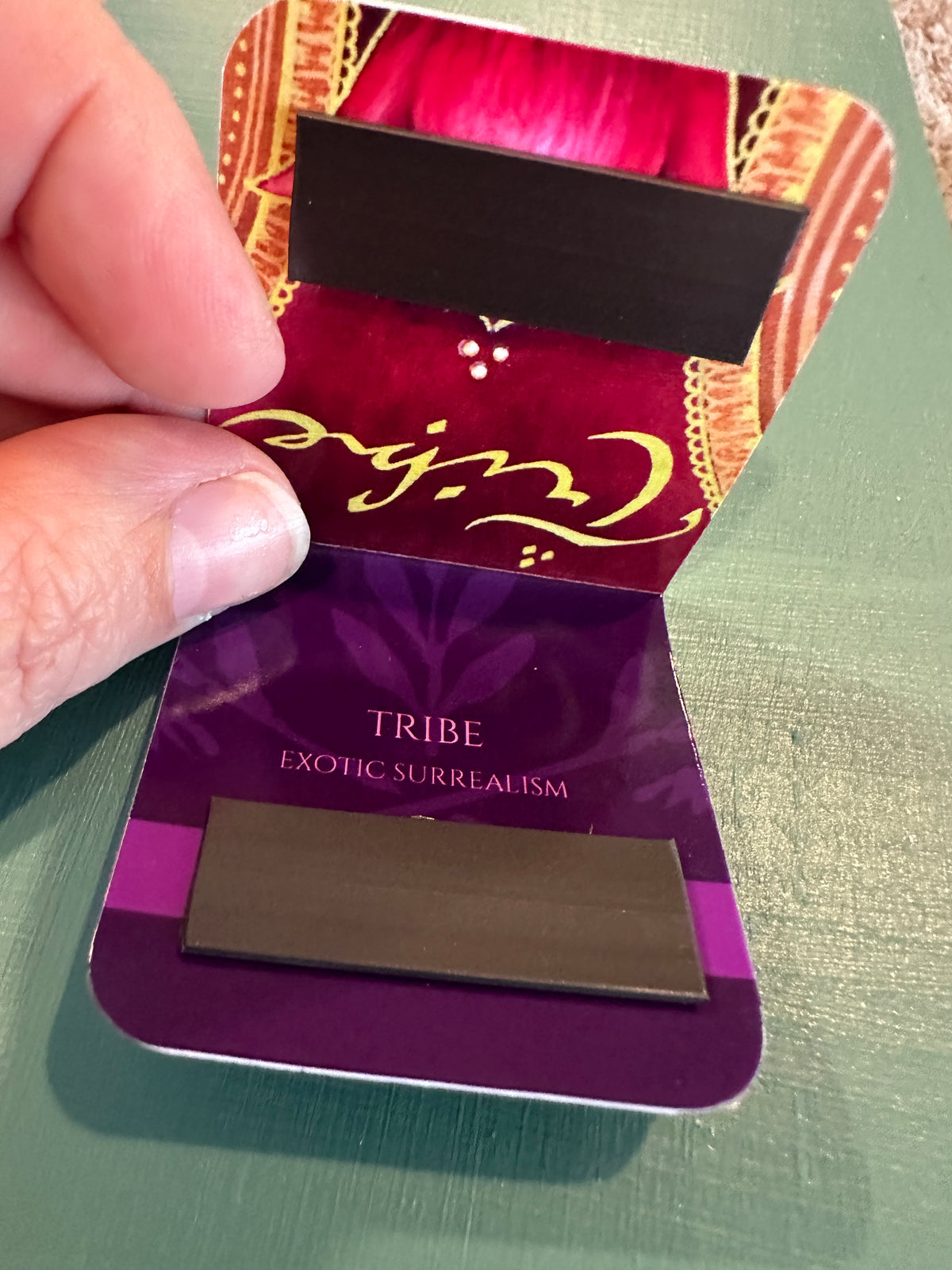 MAGNETIC BOOKMARK: 'Tribe' Fine Art Painting
