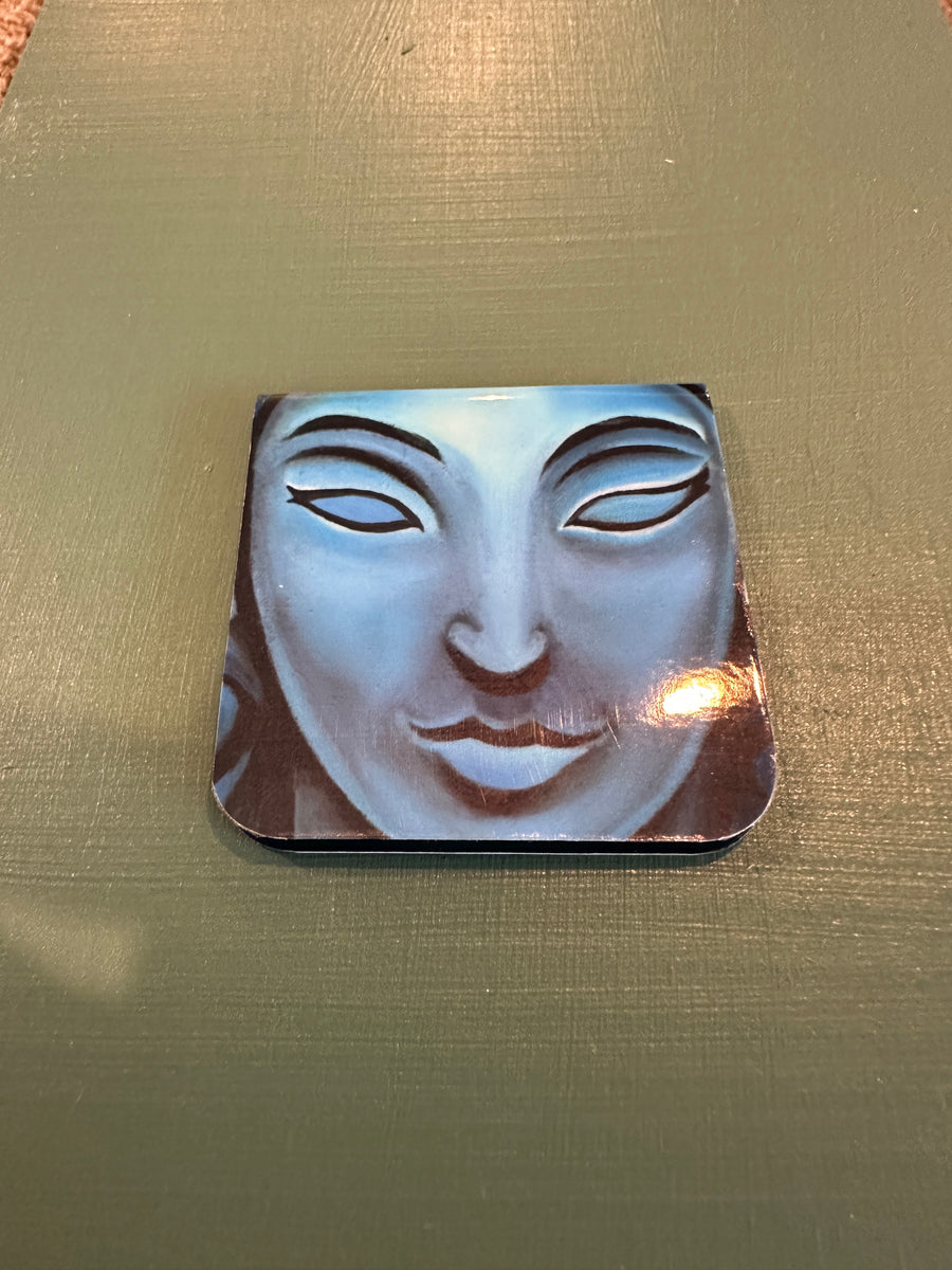 MAGNETIC BOOKMARK: 'Buddha and the Lotuses' Fine Art Painting