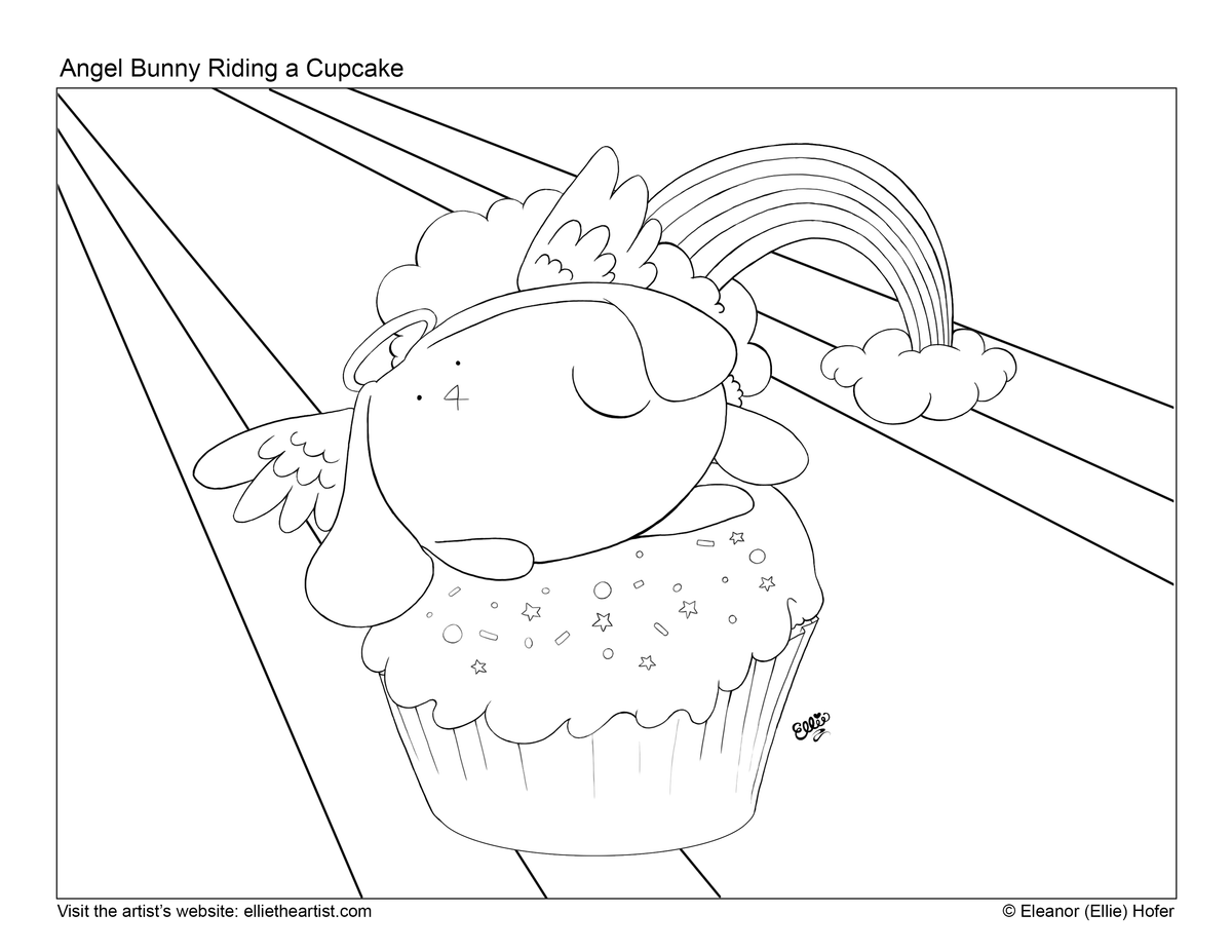 Printable Cartoon Art Coloring Book | 44 Kids Coloring Pages Digital Download