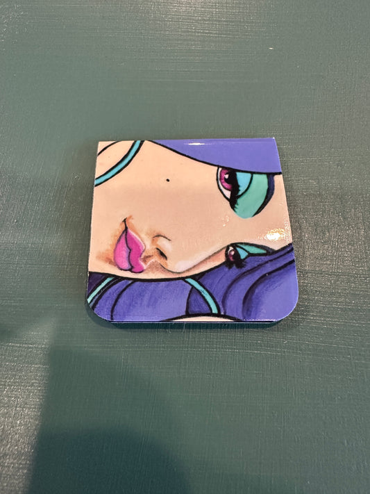 MAGNETIC BOOKMARK: 'Beauty Mark’
