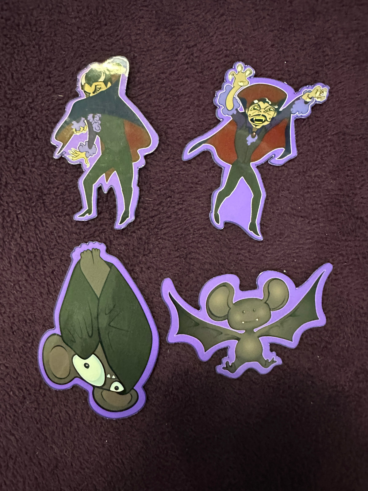 STICKER PACK: Spooky Mansion 4-Pack