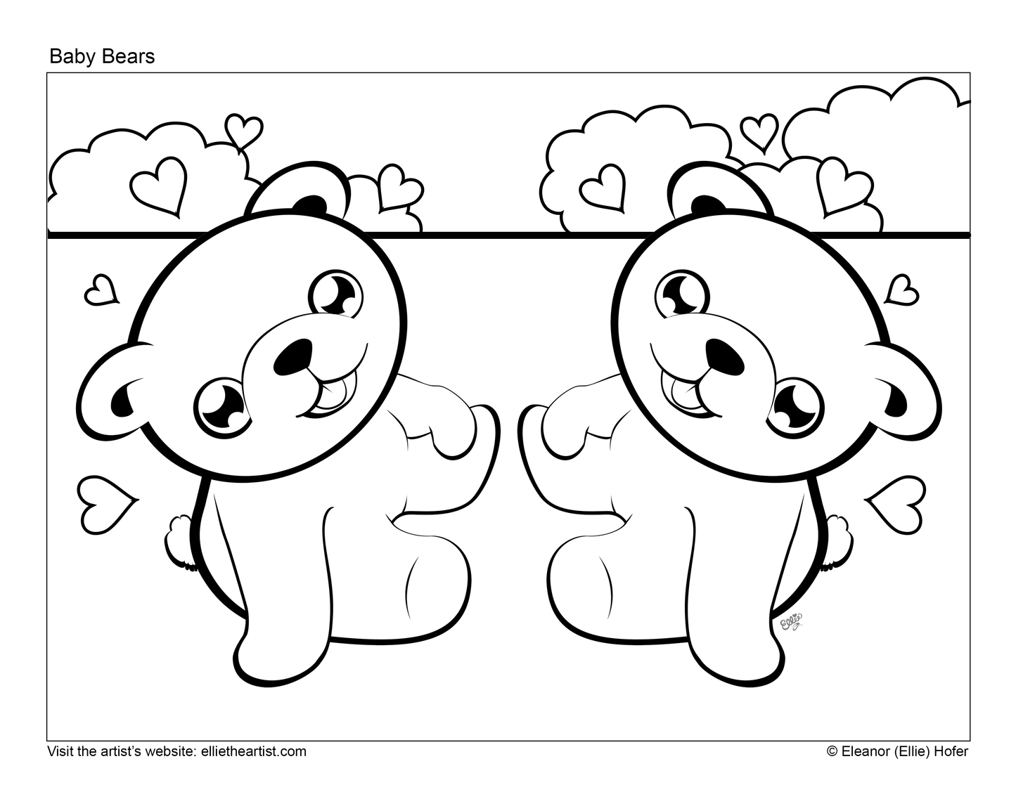 Printable Cartoon Art Coloring Book | 44 Kids Coloring Pages Digital Download