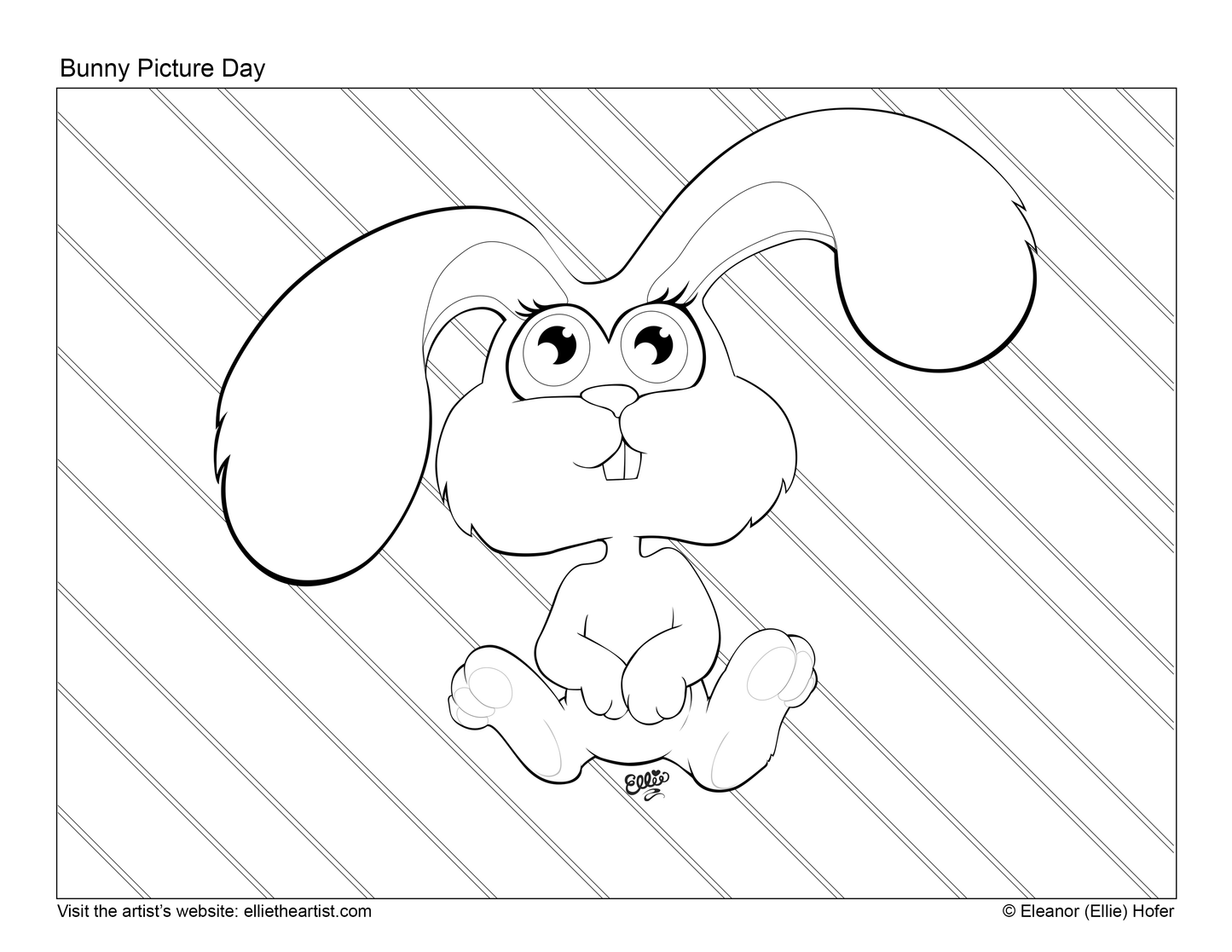 Printable Cartoon Art Coloring Book | 44 Kids Coloring Pages Digital Download