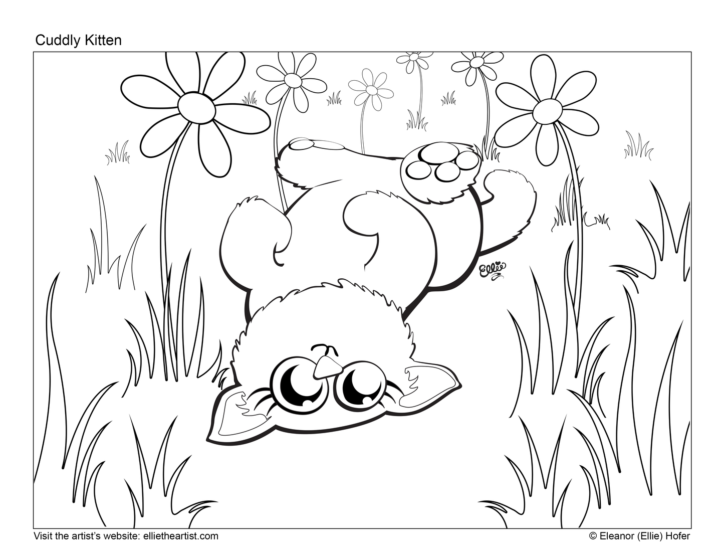 Printable Cartoon Art Coloring Book | 44 Kids Coloring Pages Digital Download