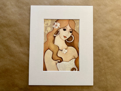 FINE ART PRINT: ‘Girl of Summer’ Fine Art Print in White Matte (Available Sizes: 8x10, 11x14, 16x20)