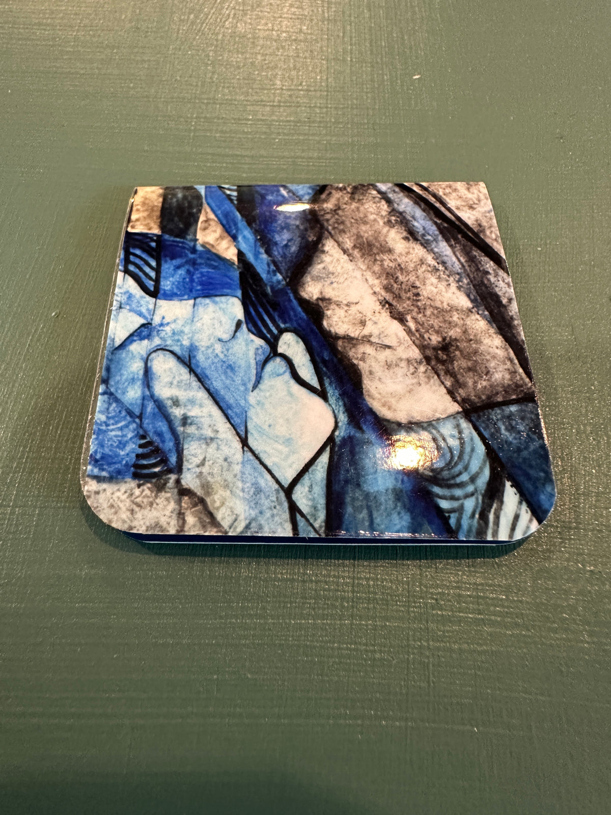 MAGNETIC BOOKMARK: 'The Kiss' Fine Art Painting