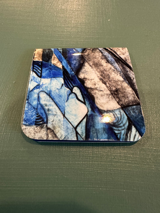 MAGNETIC BOOKMARK: 'The Kiss' Fine Art Painting
